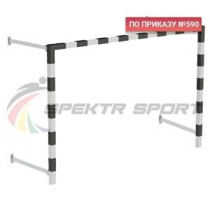 Купить Ворота мини-футбольные складные без сетки 2х3х0,5 м. (к-кт) в Киренске 