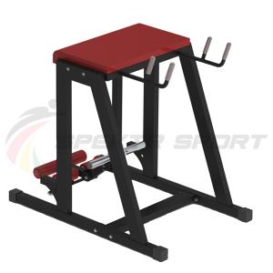 Купить Обратная гиперэкстензия Spektr Sport с отягощением (свободный вес) в Киренске 