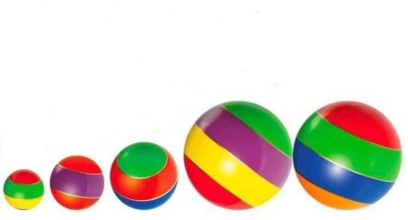 Купить Мячи резиновые (комплект из 5 мячей различного диаметра) в Киренске 