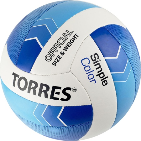 Купить Мяч волейбольный Torres Simple Color любительский р.5 в Киренске 